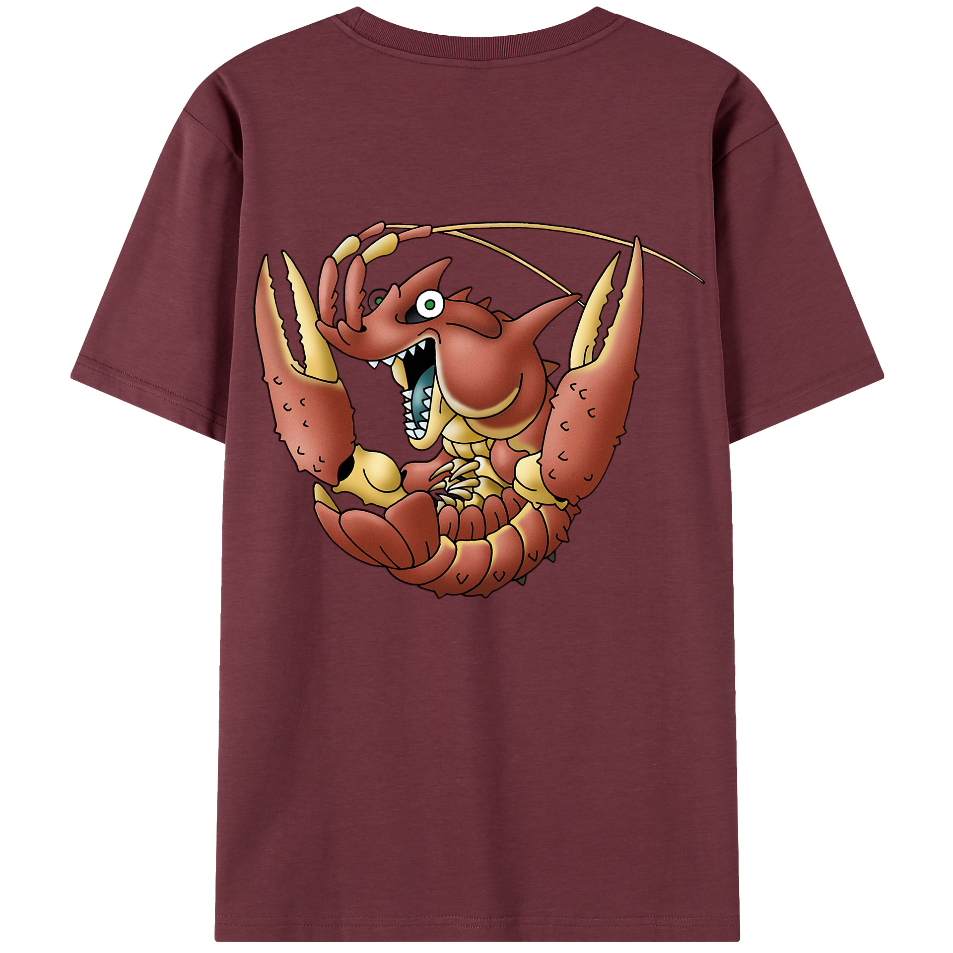 （画像用） ドラゴンクエスト Doragon Kuesuto Dragon Quest 綿100％半袖Tシャツ（背面プリント）